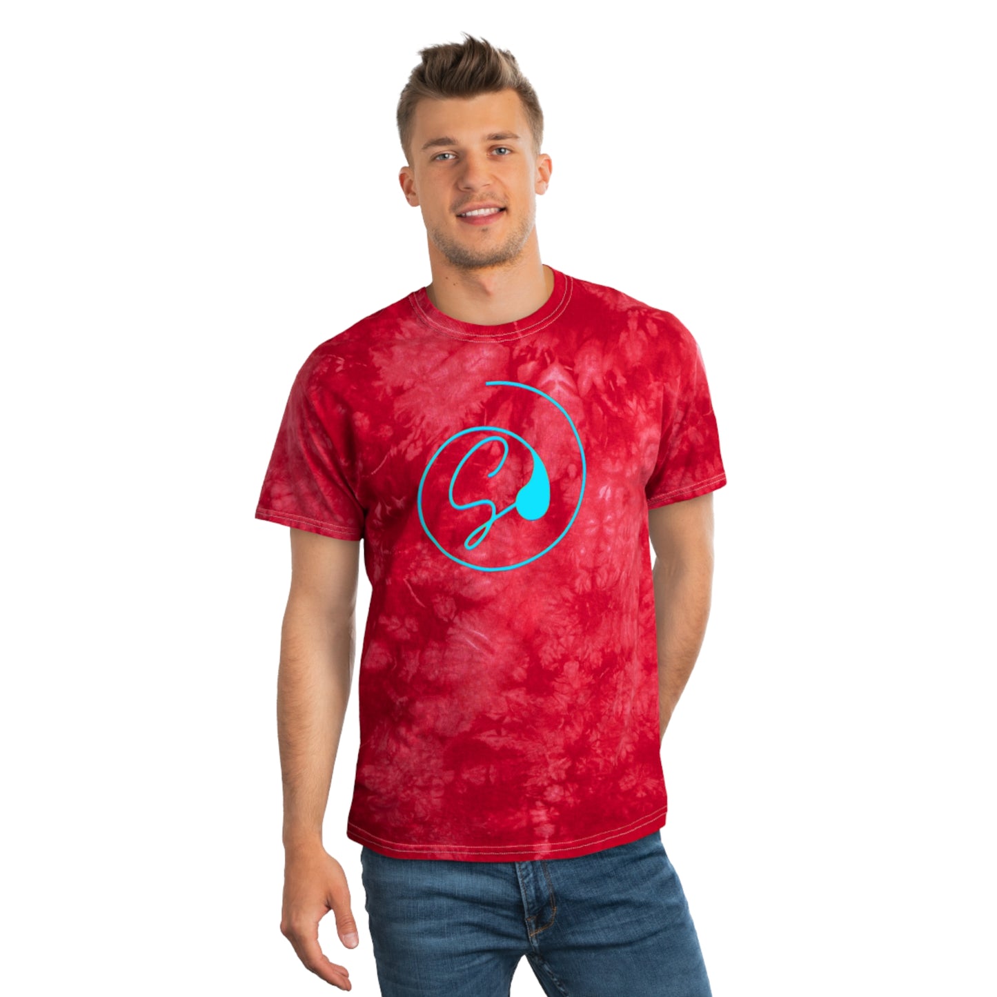20 Laps Tie-Dye Tee - Red