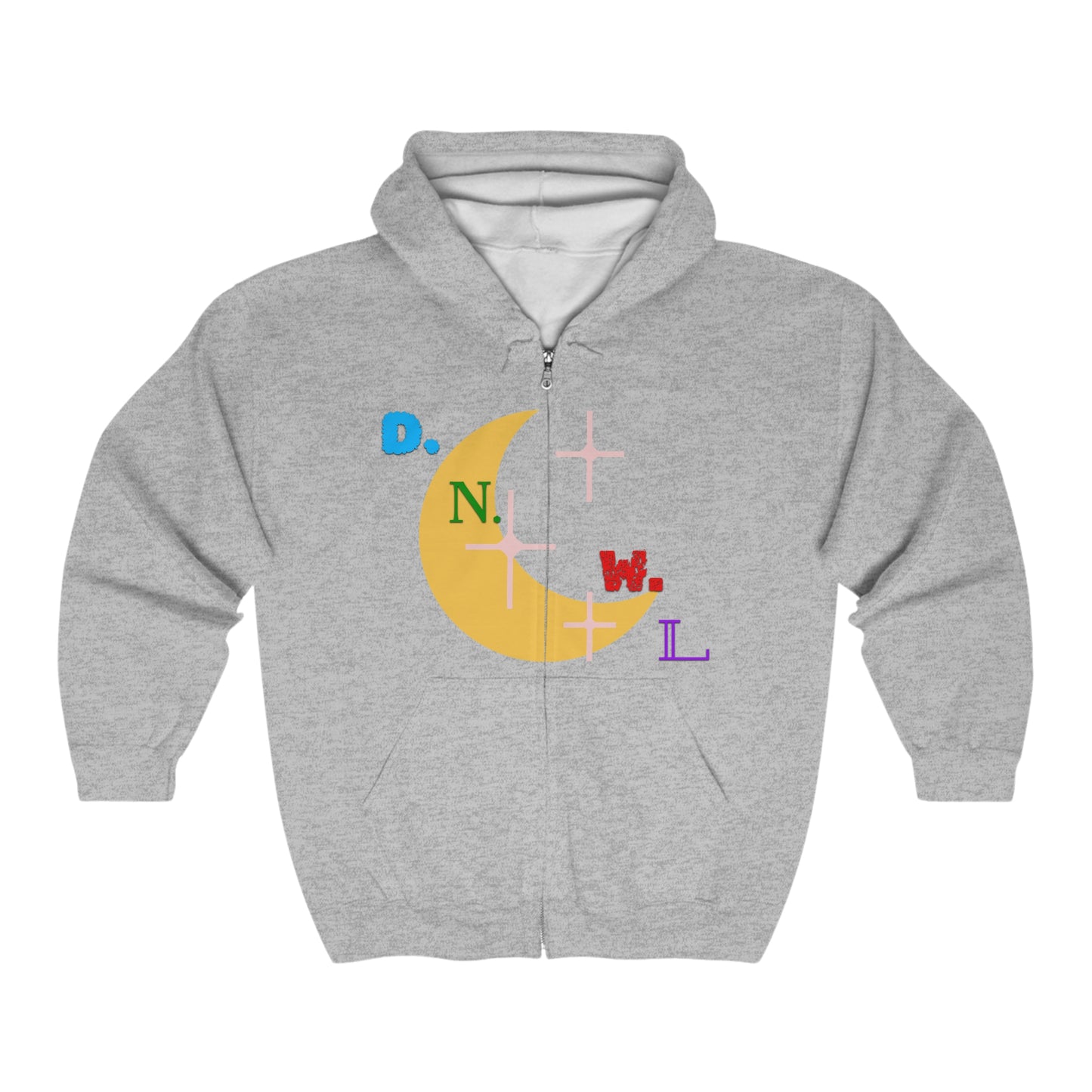DNWL - Starry Night Full Zip Hooded Sweatshirt